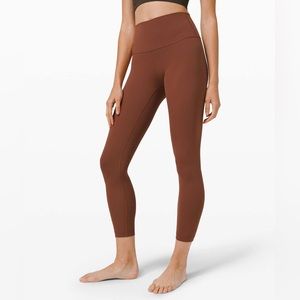 Lululemon Wunder Under HR 25” FLux in Ancient Copper size 6